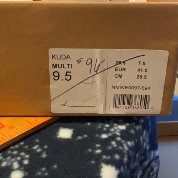 Naughty Monkey Kuda Multi Color Snake Print Leather Wedge Bootie Size 9.5, NIB - Picture 14 of 16